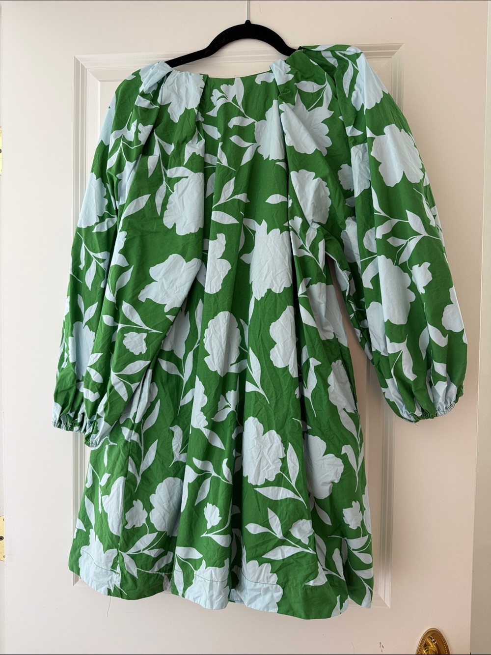 Kate Spade x Target Green and Light Blue Floral Dress - Picture 3 of 3